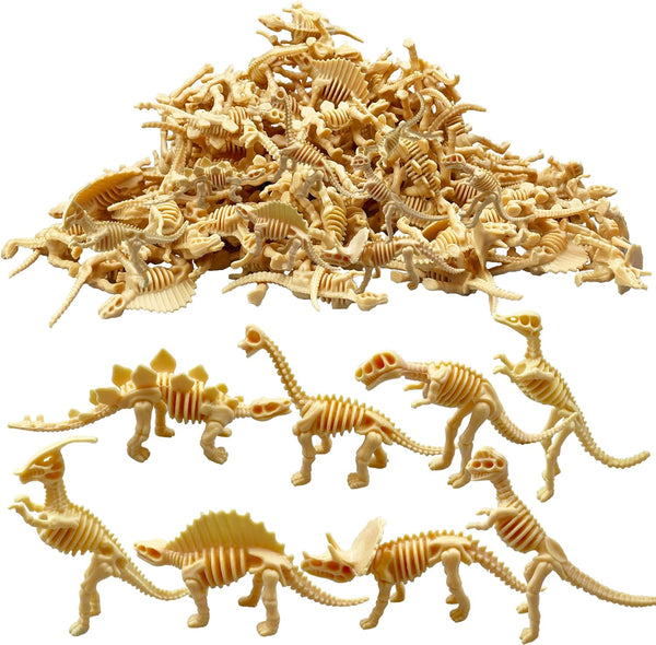 HAVAGDTM 110PCS Dinosaur Fossil Skeleton Dinosaur Skeleton Toys Assorted Figures Dino Bones for