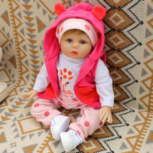 Reborn Baby Dolls 22 Inch Realistic Newborn Girl Handmade for Kids 3+ Year Old