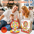 1 2 3 1-3, 12-18 Learning Toys for Year Old Boy Girl, Spin and Sing Alphabet Zoo with Sounds for Toddler Educational