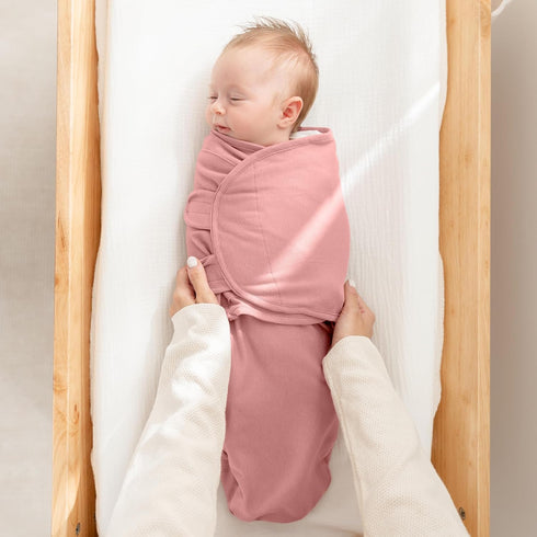 3 Pack 100% 0-3 Mulberry Comfy Cubs Easy Swaddle Blanket, - Cotton Newborn Wrap, Small for Months Infants, Breathable