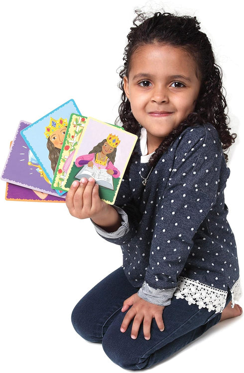 eeBoo Fairytale Mix Ups, 36 Flash Cards for Pre-Literacy, Ages 3 and Up