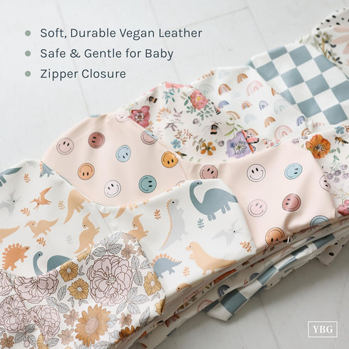 Yeah Baby Goods Wipeable Cushion Cover (Daisy Dreams) - Compatible with The IKEA Antilop Highchair - Soft, Waterproof