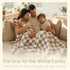 6-Layer 50x60 Muslin Toddler Blanket - Made with Organic Cotton, Large Crib Quilt & Bedding for Kids & Moms (Coffee
