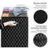 Toy Chest Box Storage Bins for Kids, Large Collapsible Organizer with Fabric Flip-Top Lid & Handles, Black 24.5x13x16