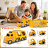 Nicmore 1 2 3 4 5 1 1-3 2-4| 18 2 Construction Truck Toddler Toys Car: Toys for Year Old Boy in Carrier Toys for Kids