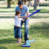 ArtCreativity Pop A Pitch Baseball Pitching Machine Toy for Kids, Collapsible Bat + 3 Baseballs, Outdoor Fun