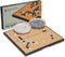 Yellow Mountain Imports Medium Magnetic 19x19 Go Game Set Board, 11-Inch with Single Convex Plastic Stones