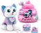Pets Alive Pooping Puppies (Husky) by ZURU, Ultra Soft Plushies, Interactive Electronic Pet Puppy for Girls and Children