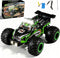 Remote Control Monster Truck for Kids: Off-Road RC Car with Headlights &
