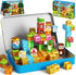 Zerxpho 60PCS Mini Magnetic Building Cubes Set, Adventure-themed Magnetic Blocks, Portable Magnetic Travel