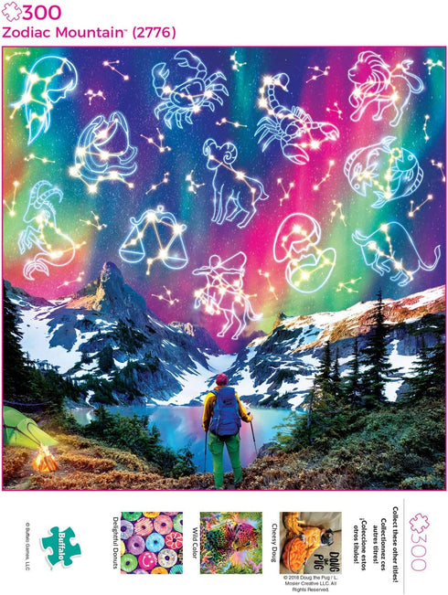 Buffalo Games Zodiak Mountain 300 Large Piece Jigsaw Puzzle