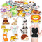 20PCS Rubber Fridge Magnets for Kids, Animals Refrigerator Magnets, Educational Magnetic Children Gift Learning Toy,