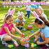24 Pack SpringFlower Filled Easter Eggs with Squishy Toys Inside, Easter Basket Stuffers Basket Essentials Party