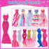 BARWA 70 Pack Doll Clothes and Accessories, 3 Wedding Gowns, 5 Long Dresses, 4 Tops, 4 Pants, 3 Swimsuits
