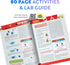 Playz Mega Kaboom! 150+ Explosive Science Experiments Kit for Kids Age 8-12, Chemistry Set STEM & Educational Toys