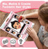 2 Pack 3+ ArtCreativity Women Magnetic Drawing Face - - Vintage Retro Toys, Travel Toys for Kids, Magnet Drawing Doodle