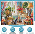 500 Adults,Cozy 20.5x15 Puzzles for Adults Pieces,Cute Cats Puzzle for House & Kittens Jigsaw Puzzles,Recyclable
