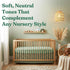 MIMINESTBABY 28x52 2-Pack Comfort Baby Crib Sheets: Soft Fitted Crib Sheet That Stays Put, Universal Fit for Crib