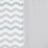 Generic 2 25.5" 38" Piece Microfiber Polyester Playard Sheets for Baby Boys and Girls, Gray Chevron Mini Crib Sheets