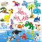 VEMBAP 24 Pack Party Favors for Kids, Mini Animal Building Blocks Set, Classroom