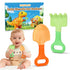Gaiabliss Baby Teething Toys, Baby Garden Teether Toys Shovel & Rake Silicone Teethers