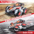 RC Cars - 2.4 GHz Fast Stunt RC Car, 4WD 360° Rotating Trucks with Lights & Music, Off Road Toy for Kids
