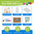DIY Wood Building Kits for Kids - Creative Fun Wood Projects, STEM Teaching Woodworking Kit for Kids, Great Gift Idea
