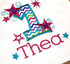Personalized First Birthday Bib for Baby Girls