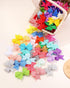 doboi 80PCS Baby Girls Fully Lined Grosgrain Mini Hair Bows Clips, Set of 40 Pairs