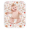 Diaper Changing Pads for Baby, Flower Change Mat, 3Layers Waterproof Change Pad