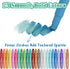 24 Colors Rainbow Sparkle Metallic Watercolor Gel Crayons, Glitter Twistable Crayons for Toddlers, Non-Toxic, Hands