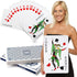 Cholemy Jumbo Playing Cards - 11 x 17 Inches Giant Deck for Adults, Large Print Cards for Parties (Blue)