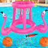 Pool Floats Toys Games Set, 2-in-1 Floating Pool Basketball Hoops & Ring Toss Game for Kids