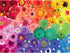 Rainbow Flowers Jigsaw Puzzles for Adults, 1000 Pieces, Large Artwork Puzzle Game for Teens Family - 27.6X 19.7IN