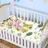 WDdZzyy 28" 52" Flower Wild Beige Frog Cooling Baby Mattress pad Protector x Breathable Crib Bumper Pads for Kids