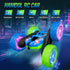 6-12, 360 4WD 8-10, Hamdol RC Cars Toys for Kids Ages Spinning Double-Sided Remote Control Car with LED Lights