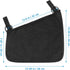 Accmor Universal Stroller Organizer, Side Sling Stroller Organizer, Mesh Cargo Net Stroller Storage Caddy Accessories