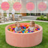 35.4"x 11.8" Foam Baby Ball Pit, Ball Pits for Toddlers, Soft Round Kiddie Playpen Ball Pool for Kids with Soft Memory