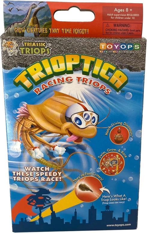 Racing Triops Kit, Contains Eggs, Food, Instructions to Hatch and Grow Speedy Prehistoric Creatures