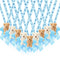Remuuly 24 Pcs Baby Shower Pacifier Necklaces with Plush Bears Its a