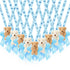 Remuuly 24 Pcs Baby Shower Pacifier Necklaces with Plush Bears Its a
