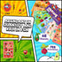 HORIECHALY Scratch and Sniff Stickers, 48 Sheets 12 Scents, Funny Scented Fruit and Food Pattern for Kids