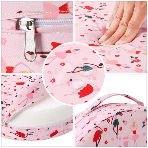 Zicac Portable Seat Cushion Washable with Non-Slip Bottom, Detachable Strong Support Cushion for Toddler Kids Baby