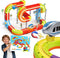 ESSVEIGQUA Electric Magnetic Train Toys Set- Flexible Race Track for Kids 3 4