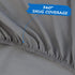2 Pack Set Bassinet Sheets for Baby Boy Girl Bassinet Sheet Universal Soft Cradle Sheets Fit for Oval Rectangle