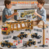 Set 1:40 1:55 Bulldozer, Construction Trucks Toy Alloy Inertia Driving & Simulation Model Toys, Including Forklifts