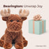 Bearington Morton The Moose Stuffed Animal - 10.5 Inch Plush Moose
