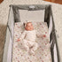 2-Pack: Pack lulumoon Mini Crib Sheets Soft Muslin Cotton and Play Sheets for Playard Mattress - Boho Floral Print