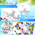 20 Pcs Inflatable Glitter Beach Ball, 24 Inch and 16 Inch Clear Beach Balls for Kids Adults Outdoor Summer Birthday