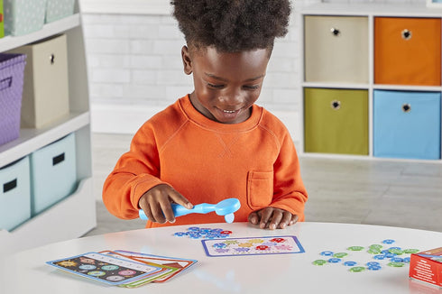 hand2mind Set, Set, Reading Readiness Activity Magnetic Wands and Chip Learn to Spell for Kids, Spelling Toys, CVC